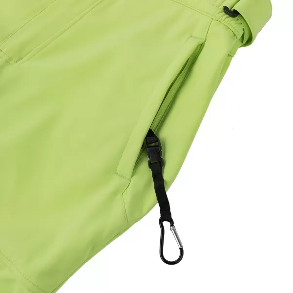  Muške softshell hlače KILPI RHEA-M SM0409KI SVIJETLO ZELENA 