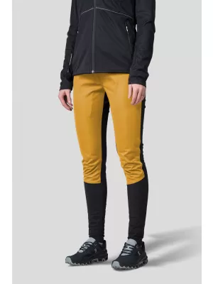 Ženske hlače HANNAH ALISON PANTS ZLATNOŽUTA/ANTRACIT