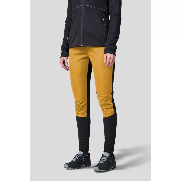  Ženske hlače HANNAH ALISON PANTS ZLATNOŽUTA/ANTRACIT 