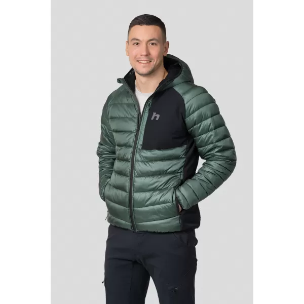  Muška jakna HANNAH REVEL HOODY TAMNA ŠUMA/ANTRACIT 