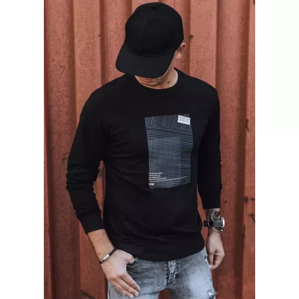  Muška dukserica DSTREET BX5353 CRNI 