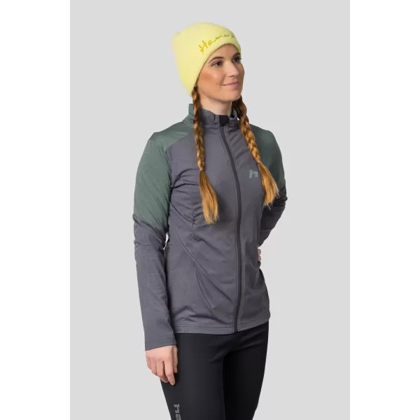  Ženski sweatshirt HANNAH NEMEA ASPHALT MEL/CHINOIS MEL 