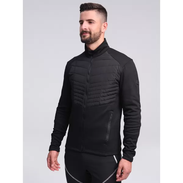  Muški sweatshirt LOAP GAELEO OLM2224 CRNA 
