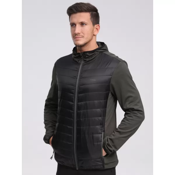  Muški sweatshirt LOAP MARKOSS OLM2226 ZELENA 