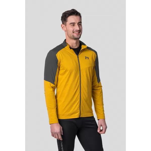  Muški sweatshirt HANNAH ENGE ŽETVA ZLATA/ASFALT MEL 