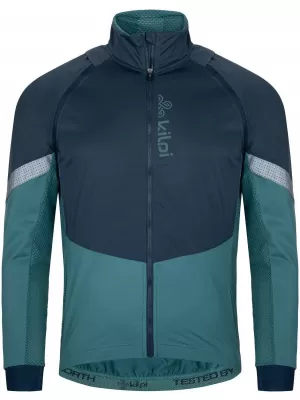 Muška softshell jakna KILPI ZAIN-M SM0122KI TAMNO ZELENA