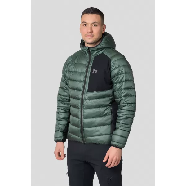  Muška jakna HANNAH REVEL HOODY TAMNA ŠUMA/ANTRACIT 