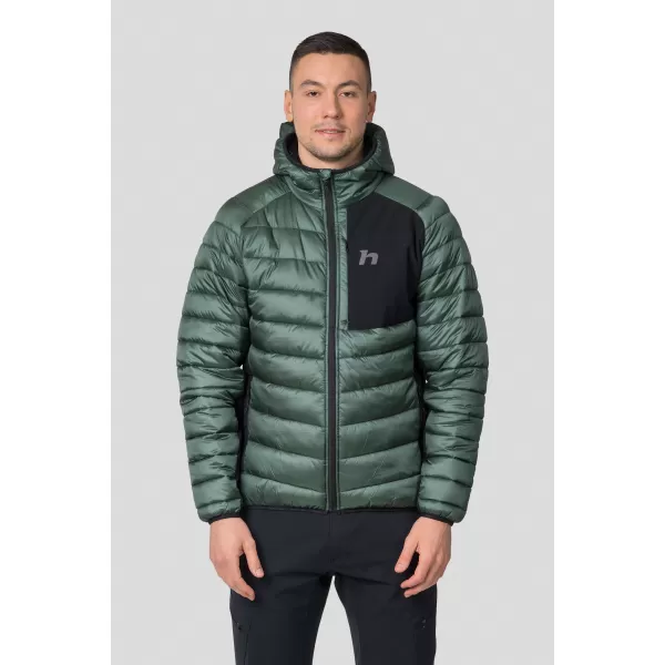  Muška jakna HANNAH REVEL HOODY TAMNA ŠUMA/ANTRACIT 