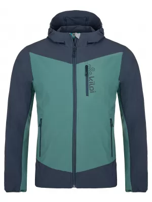 Muška softshell jakna KILPI BALANS-M SM0120KI TAMNO ZELENA