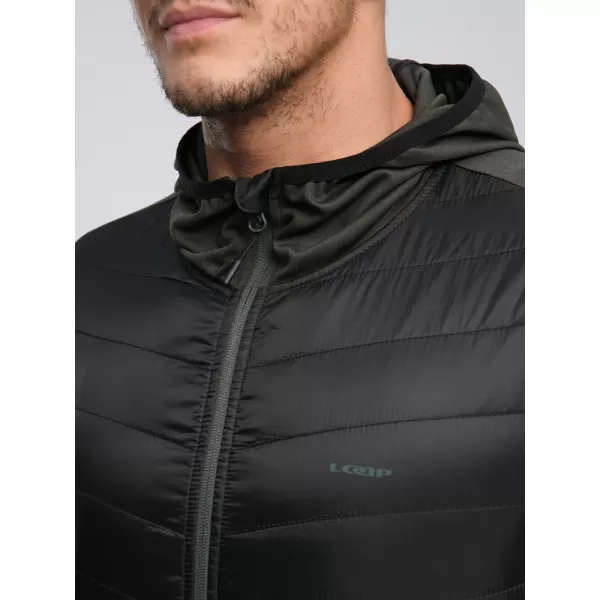  Muški sweatshirt LOAP MARKOSS OLM2226 ZELENA 