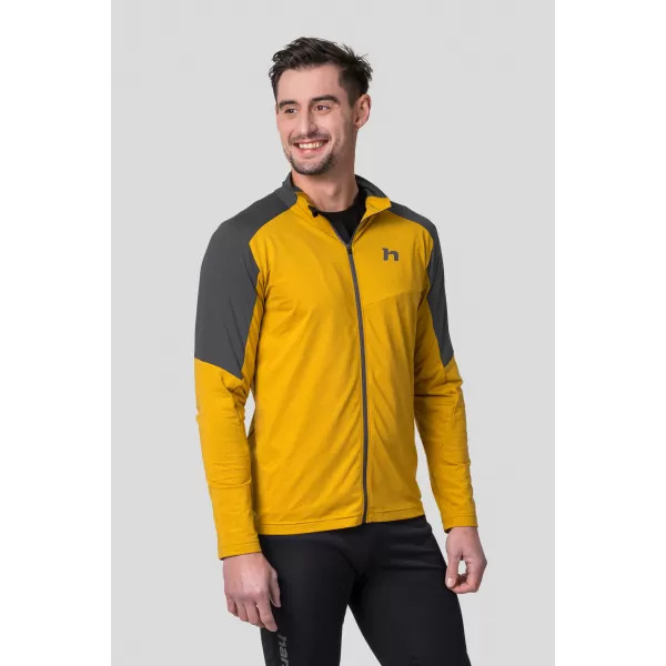  Muški sweatshirt HANNAH ENGE ŽETVA ZLATA/ASFALT MEL 