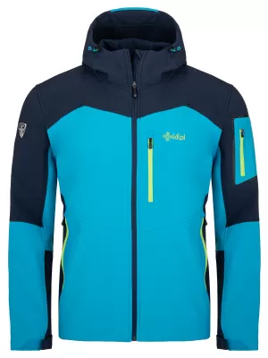 Muška softshell jakna KILPI PRESENA-M SM0125KI PLAVA