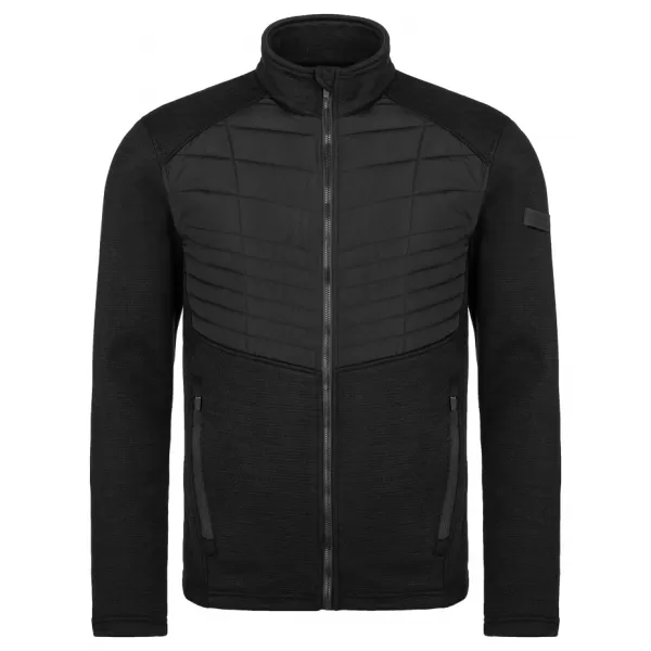  Muški sweatshirt LOAP GAELEO OLM2224 CRNA 