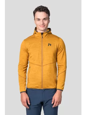 Muški sweatshirt HANNAH DAMAR HOODY ZLATNO ŽUTA MEL