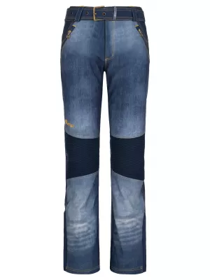 Ženske softshell hlače KILPI JEANSO-W SL0409KI PLAVA