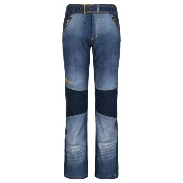  Ženske softshell hlače KILPI JEANSO-W SL0409KI PLAVA 