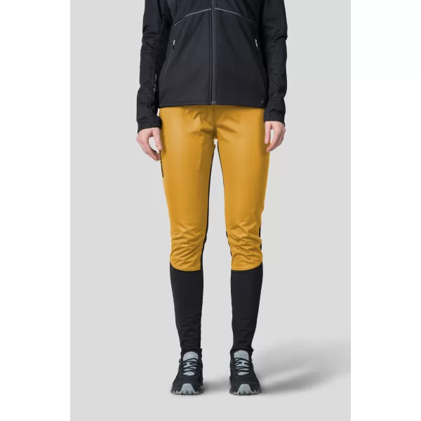  Ženske hlače HANNAH ALISON PANTS ZLATNOŽUTA/ANTRACIT 