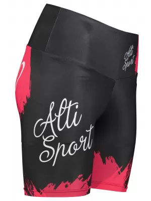 Ženske kratke premium tajice ALTISPORT SWE/ALW01bS03 CRVENA