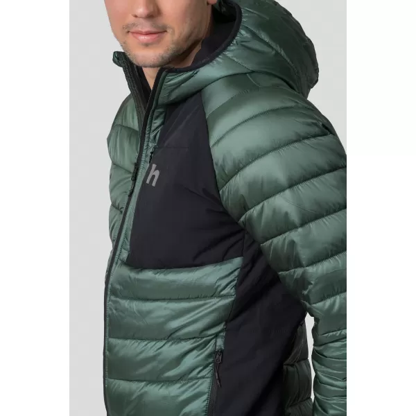  Muška jakna HANNAH REVEL HOODY TAMNA ŠUMA/ANTRACIT 
