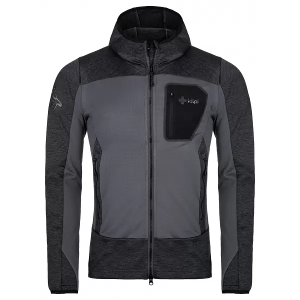  Muški sweatshirt KILPI FRENI-M SM0202KI TAMNOSIVA 
