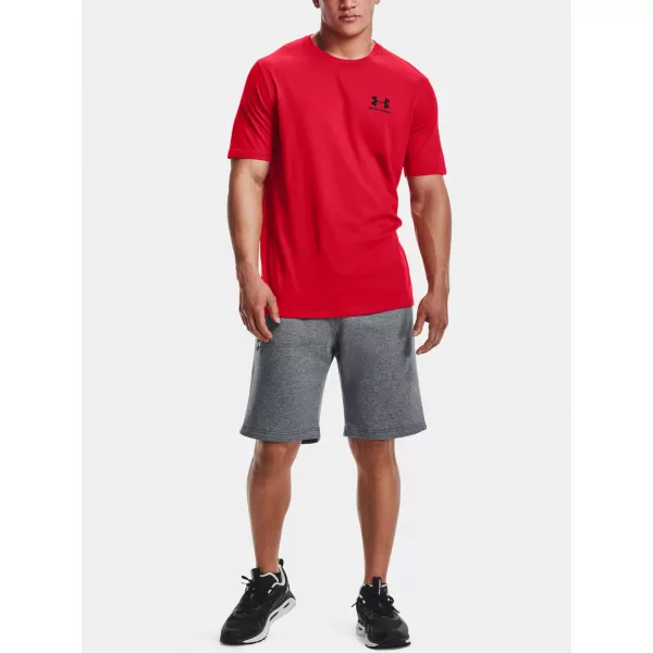  Muška majica kratkih rukava UNDER ARMOUR SPORTSTYLE LEFT CHEST SS 1326799-600 CRVENA 