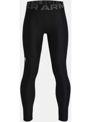 Tajice za dječake UNDER ARMOUR HG ARMOUR LEGGINGS 1361738-001 CRNA