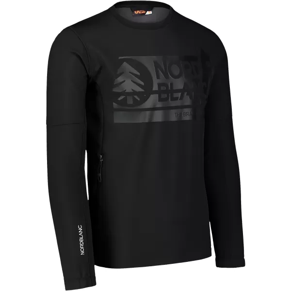  Muška softshell jakna NORDBLANC DECOMPONATE NBSSM7644 KRISTALNO CRNA 