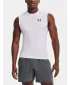 Muška kompresijska majica bez rukava UNDER ARMOUR HG ARMOUR COMP SL 1361522-100 BIJELA