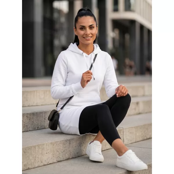  Ženska produžena majica MALFINI SNAP 419 BIJELA 