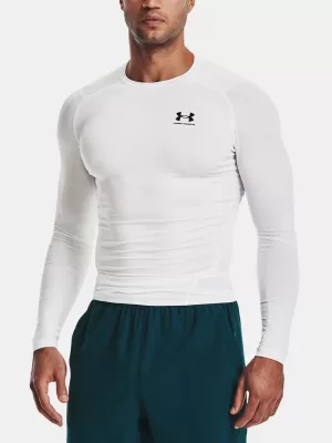 Muška kompresijska majica UNDER ARMOUR HG ARMOUR COMP LS 1361524-100 BIJELA