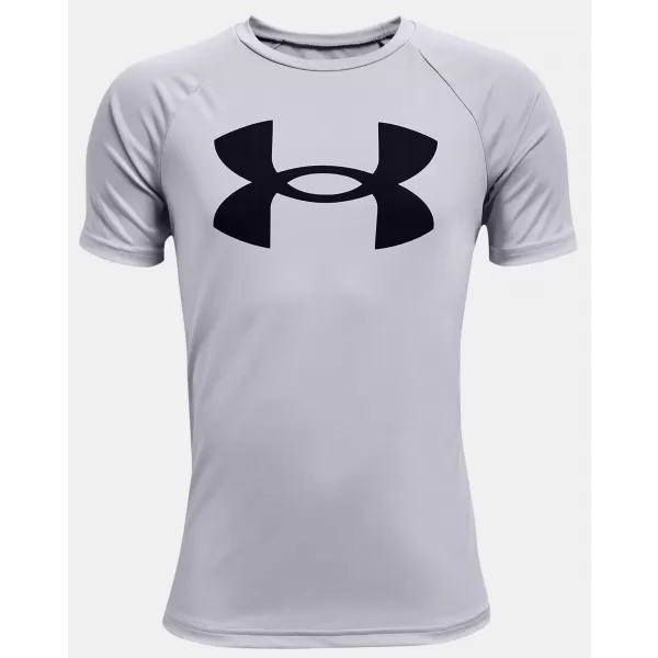  Majica za dječake UNDER ARMOUR TECH BIG LOGO SS 1363283-011 SIVA 
