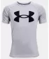 Majica za dječake UNDER ARMOUR TECH BIG LOGO SS 1363283-011 SIVA