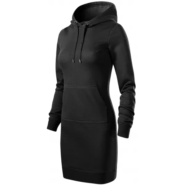  Ženska produžena majica MALFINI SNAP 419 CRNA 