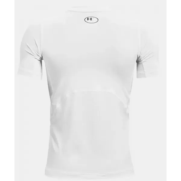  Majica za dječake UNDER ARMOUR HG ARMOUR SS 1361723-100 BIJELA 