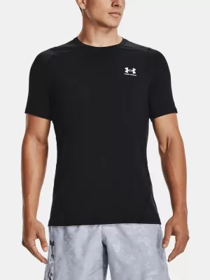 Muška majica kratkih rukava UNDER ARMOUR HG ARMOUR FITTED SS 1361683-001 CRNA