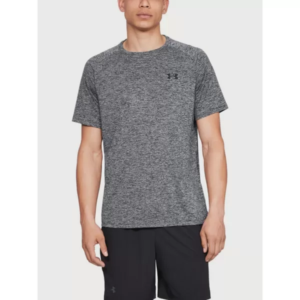  Muška majica kratkih rukava UNDER ARMOUR TECH 2.0 SS TEE 1326413-002 SIVA 