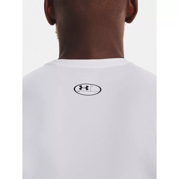  Muška kompresijska majica bez rukava UNDER ARMOUR HG ARMOUR COMP SL 1361522-100 BIJELA 