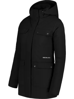 Ženski zimski kaput NORDBLANC NIPPY NBWJL7726 KRISTALNO CRNA