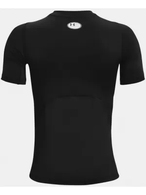 Majica za dječake UNDER ARMOUR HG ARMOUR SS 1361723-001 CRNA