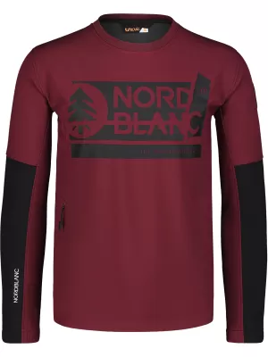 Muška softshell jakna NORDBLANC DECOMPONATE NBSSM7644 TAMNOCRVENA