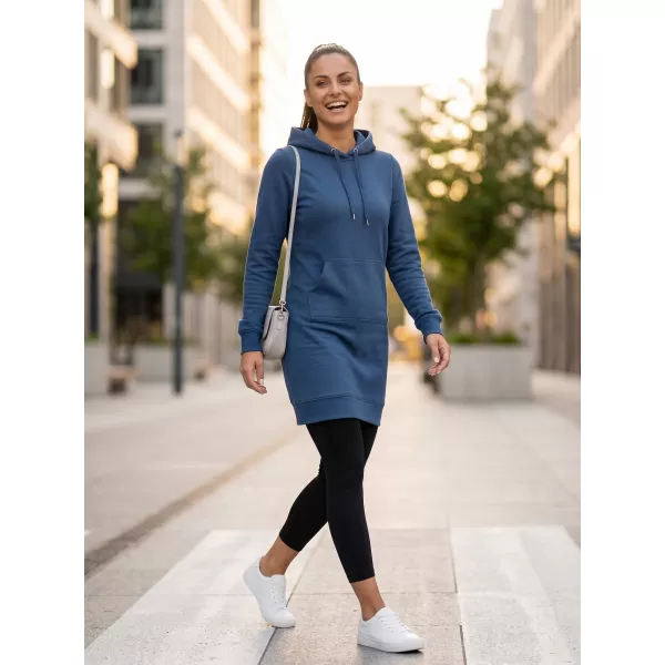  Ženska produžena majica MALFINI SNAP 419 PONOĆNO PLAVA 