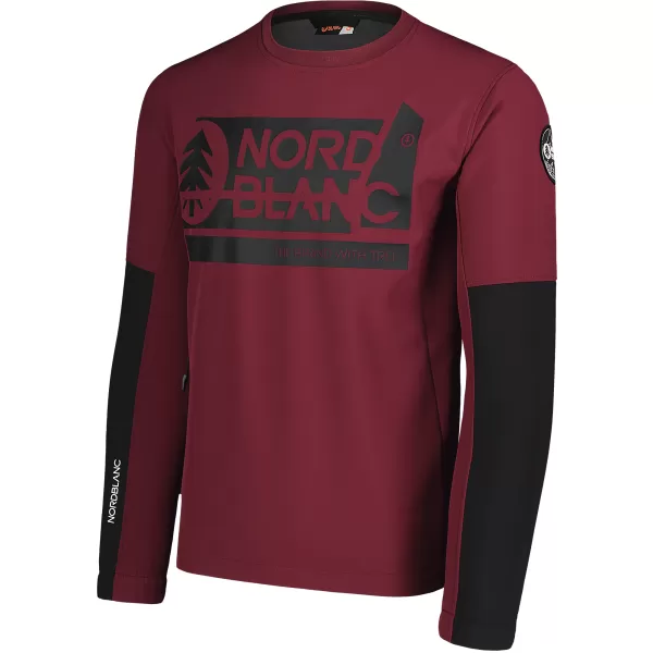  Muška softshell jakna NORDBLANC DECOMPONATE NBSSM7644 TAMNOCRVENA 