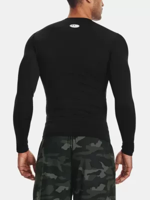 Muška kompresijska majica UNDER ARMOUR HG ARMOUR COMP LS 1361524-001 CRNA