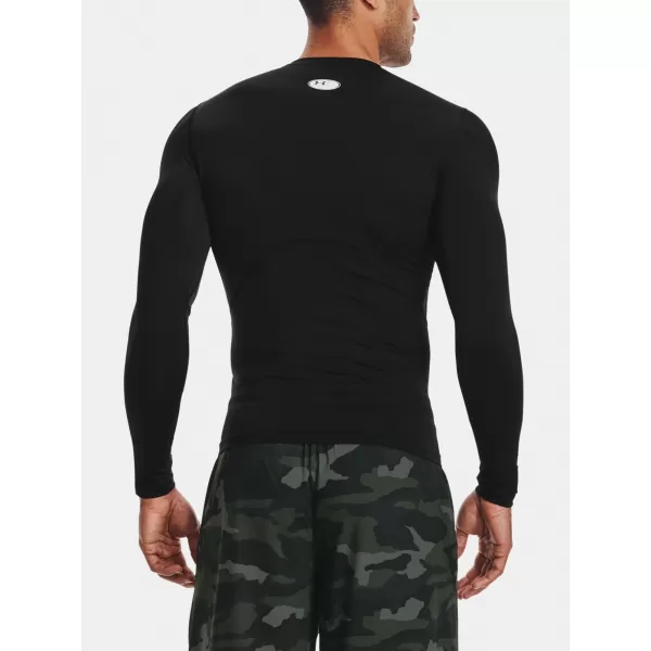  Muška kompresijska majica UNDER ARMOUR HG ARMOUR COMP LS 1361524-001 CRNA 