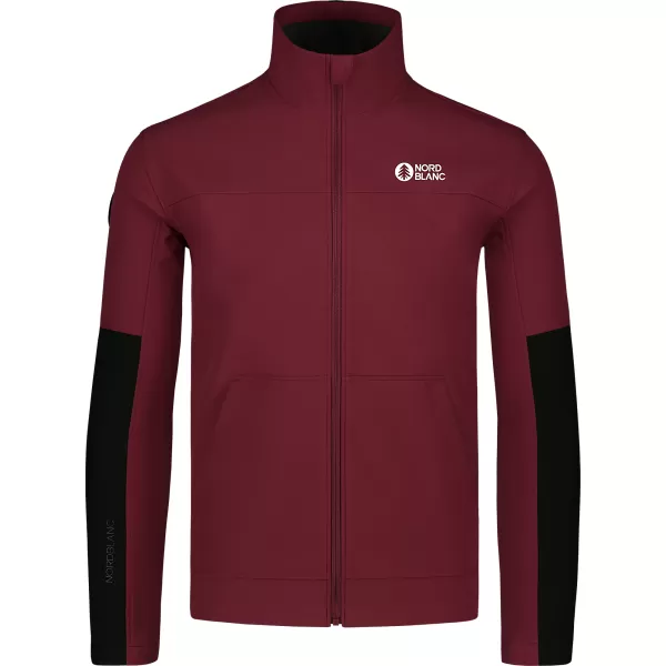  Muška softshell jakna NORDBLANC ENDEAVOR NBSSM7645 TAMNOCRVENA 