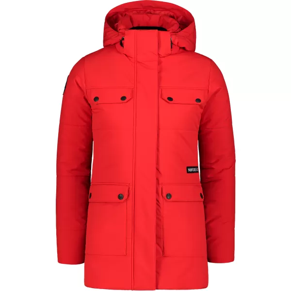  Ženski zimski kaput NORDBLANC NIPPY NBWJL7726 CRVENA 