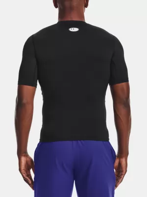 Muška kompresijska majica UNDER ARMOUR HG ARMOUR COMP SS 1361518-001 CRNA