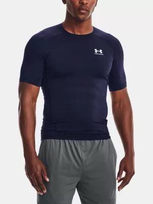 Muška kompresijska majica UNDER ARMOUR HG ARMOUR COMP SS 1361518-410 PLAVA