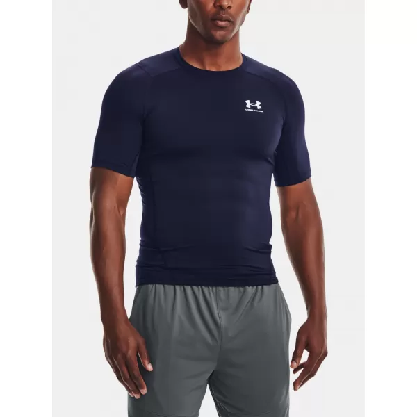  Muška kompresijska majica UNDER ARMOUR HG ARMOUR COMP SS 1361518-410 PLAVA 