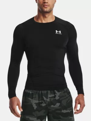 Muška kompresijska majica UNDER ARMOUR HG ARMOUR COMP LS 1361524-001 CRNA